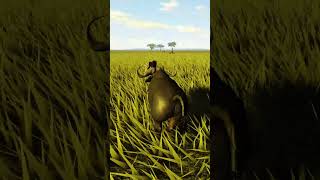 Cape Buffalo vs Lion | Wild Savannah Roblox