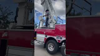 Aerial Days #firefighter #firetruck