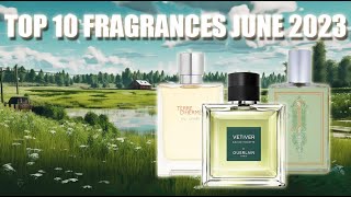 🍋🌳 TOP 10 JUNE FRAGRANCES | SPRING SUMMER 2023 | CHEAP AFFORDABLE DESIGNER & NICHE MEN'S COLOGNES