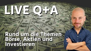 Live Q+A Aktien, Börse, Investieren