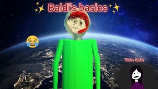 Baldi's basics but everybody helps Baldi