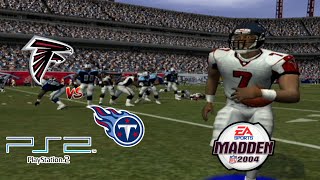 Madden 2004 | Titans vs. Falcons (PS2)