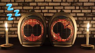 😴 Deep and Intense Twin Fan Heater Sounds with Metal Fan Noise for Easy Sleep