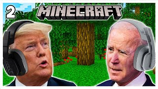 Presidents Play Minecraft #2