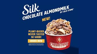 Silk® Almondmilk Frozen Dessert #coldstonecreamery #plantbasedproducts #plantbasedmilk