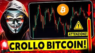 ⛔️🚨CONTINUA A CROLLARE! ⛔️🚨BITCOIN ATTENZIONE A QUESTO! ⛔️🚨 💣🚨Crypto News Ita🚨⛔️