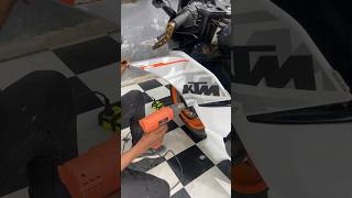 KTM Rc 390 decal wrap