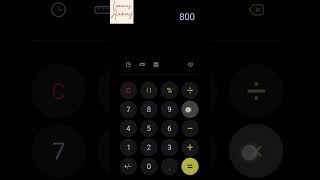 How to Calculate Percentage on Calculator #education #mathematics