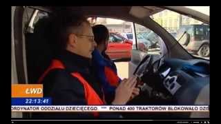 Radiowy odczyt wodomierzy, utrudnienia w ruchu (TVP3)