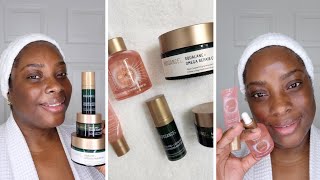 NIGHTTIME MOISTURIZING SKINCARE ROUTINE W/ BIOSSANCE SKINCARE PRODUCTS | KELLIE KELZ WAY