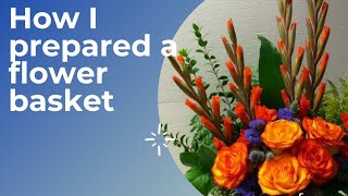 Beautiful Flower basket|| Made out of paper|| Easy craft ideas for kids..!😊