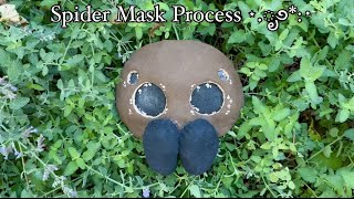 Therian Halloween Spider Mask Process~! ⋆˙⟡