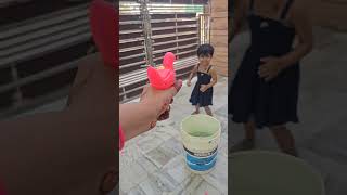 ऐसी होली किसी ने नहीं खेली #holicelebration #holi2024 #funny #kidsvideo #anu #shorts