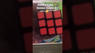 Rubik's Cube ✨ Demon Slayer Art 🎨