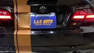 L&G Auto-2008 BMW 335i Exhaust Magnaflow Mufflers+Bypass resonators and 2nd cats