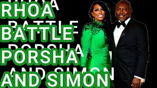 RHOA BATTLE PORSHA AND SIMON