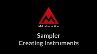 MSoundFactory #11 - Sampler - Creating instruments