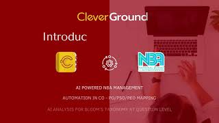 CleverGround LMS | NBA - SAR Automation Module for Degree Colleges in India | Value for Education.