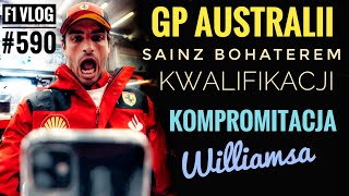 F1 Vlog 590: Carlos bohaterem w Australii. Williams się tłumaczy – czemu skrzywdzili Sargeanta?