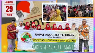 RAPAT ANGGOTA TAHUNAN~TAHUN BUKU 2022|| KOPERASI KONSUMEN BINA LESTARI #koperasiindonesia