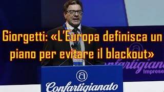 Il blackout generale non è da escludere. Giorgetti: «L’Europa definisca un piano per evitarlo»