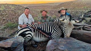 Hunting Hartmann's Zebra in the Heart of Desolation the Karas Mountains of Namibia!