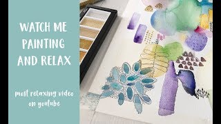 Most relaxing video on youtube - watch me paint and relax 👩‍🎨