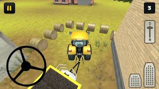 Tractor Simulator 3D: Soil Del - Tractor Transport games Tractor video गाड़ी गाड़ी ट्रैक्टर वीडियो