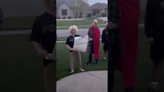 KID COMES UP WITH HILARIOUS WAY TO ASK GIRL TO PROM