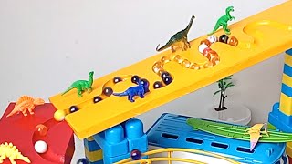 Marble Run Race ☆ HABA Slope & Retro Makita | Truck short Version