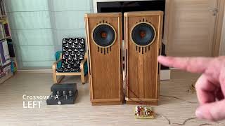 DIY TANNOY Kensington GR alternative crossover testing & demo