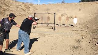 First PCC (Pistol Caliber Carbine) Match using a borrowed Ruger PCC (9mm).  USPSA 2021.11.27