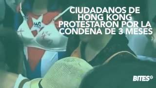 ¿Pueden los senos ser un arma? Esa es la consigna de una peculiar protesta en Hong Kong