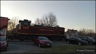 DELMARVA CENTRALS  1563 AND 1562 THRU Delmar Delaware  3/6/23