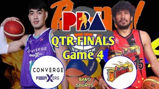 PBA LIVE : CONVERGE vs SAN MIGUEL I LIVE SCORES & PLAYERS STATISTICS