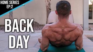 Complete at Home Back Workout \ Home Series Ep: 2