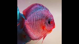 ikan Discus Blue diamond ga kalah kren sama ikan hias lainnya