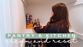 Springtime Kitchen & Pantry Reset Part I | Kitchen & Pantry Organization| Cleaning Motivation