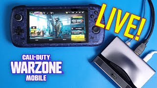 Warzone Mobile Live On The Ayn Odin 2