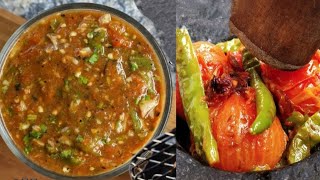 Mazaedar or Chatpati Lahsun Tamatar ki Chatni | Barbecue Chutney | Tamatar Lahsun ki Achari Chatni |