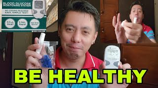 NURSE DEMO & REVIEW: Be Healthy Glucometer Machine to monitor your Blood Glucose (Diabetes test)