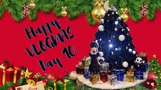 VLOGMAS day 10 | The first ever BLACK CHRISTMAS TREE CAKE ever!