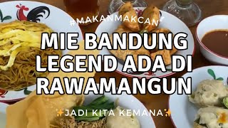 MIE LEGEND DI BANDUNG ADA DI RAWAMANGUN. GAK PERLU JAUH JAUH KE BANDUNG LAGI. MIENYA ENAK POLL