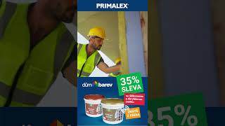 Akce na omítky Primalex. Sleva 35 % v prodejnách @DumBarevCesko #primalex  #house #sale