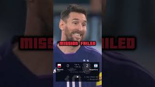 MISSION: Stop MESSI From Winning The WC #football #trending #edit #messi #shorts