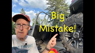 Two Trailering Tips for ATV's and Snowmobiles