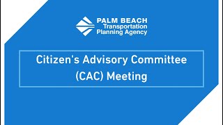 Citizens Advisory Committee - December 7, 2022