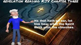 Revelation Reading KJV Chapter Three