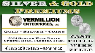 Florida Coin Shop Silver & Gold Premiums | Pay For Orders by Monday 12 PM For Fast Shipping