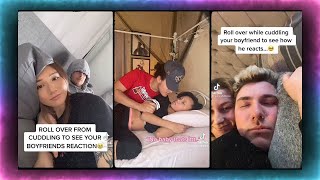 Roll over while cuddling to see your boyfriend's reaction || TikTok Compilation #42